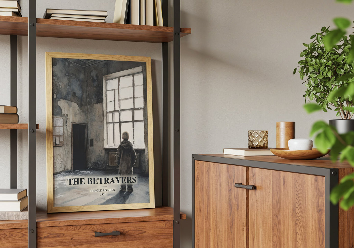 The Betrayers book watercolour illustration paper finish options – matte satin gloss