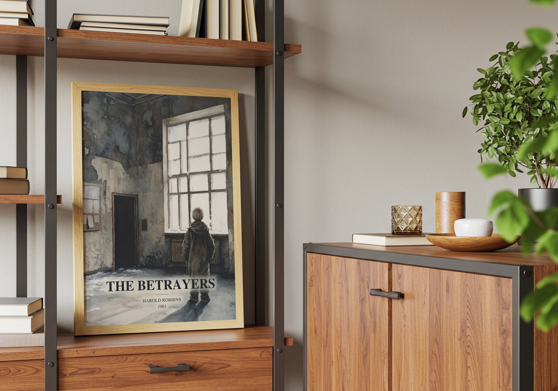 The Betrayers book watercolour illustration paper finish options – matte satin gloss