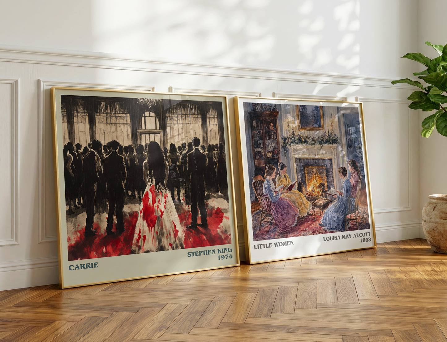 Carrie book poster packaging – museum-quality print rolled in protective tube