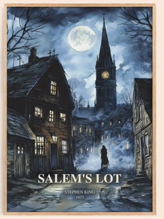 Salem'S Lot Book Watercolour Illustration by Stephen King
