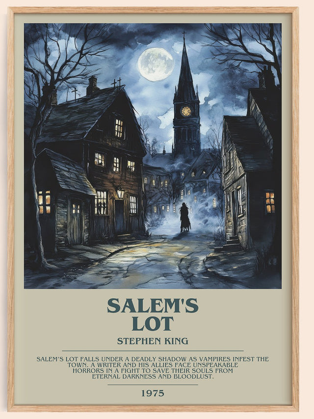 Salem's Lot Bookish Wall Art by Stephen King