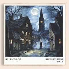 Salem's Lot Literary Art Print by Stephen King