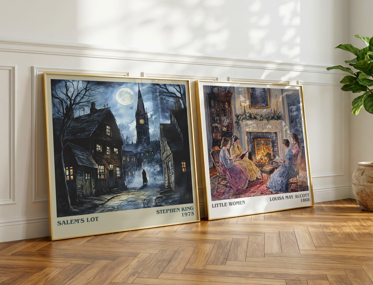 Salem's Lot book poster packaging – museum-quality print rolled in protective tube