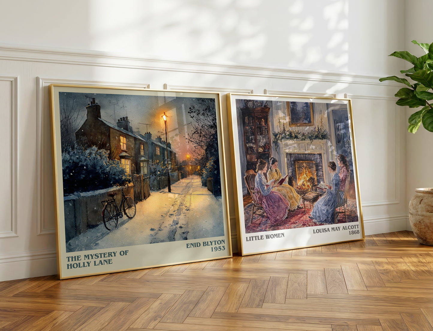 The Mystery of Holly Lane book poster packaging – museum-quality print rolled in protective tube