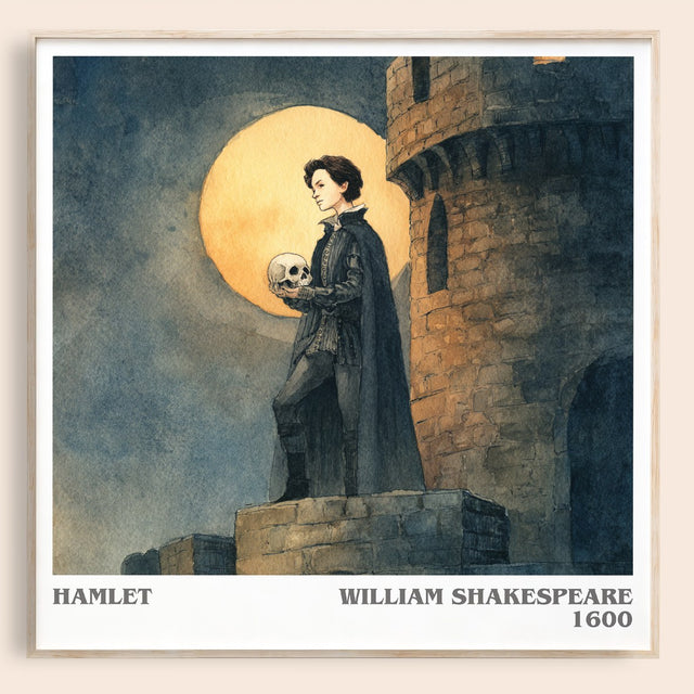 Hamlet Literary Art Print by William Shakespeare