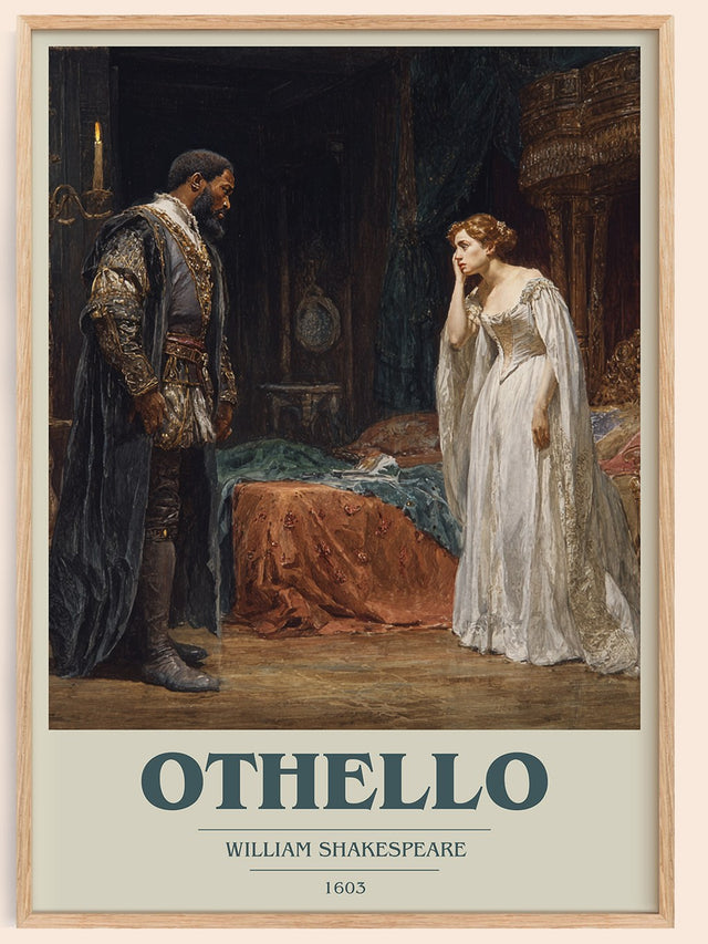 Othello Book Cover Poster by William Shakespeare