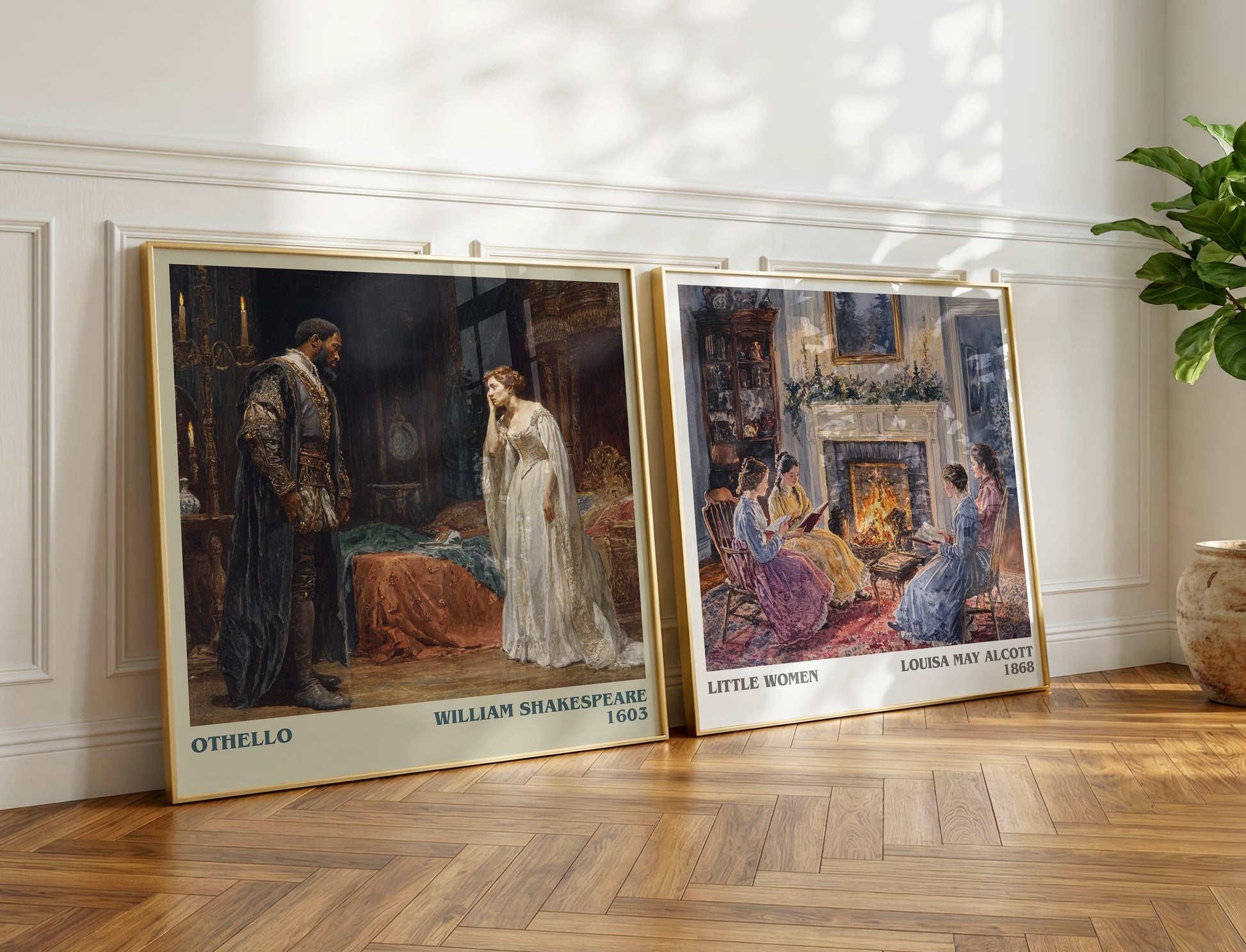 Othello book poster packaging – museum-quality print rolled in protective tube