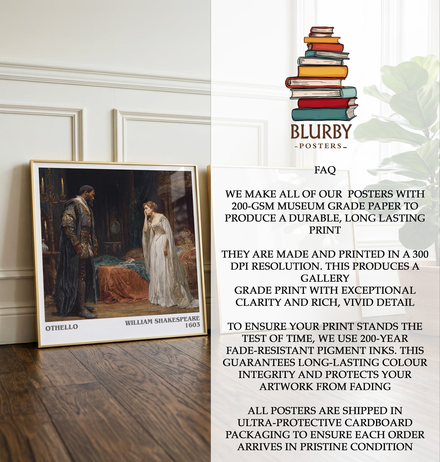 Othello Literary Art Print by William Shakespeare