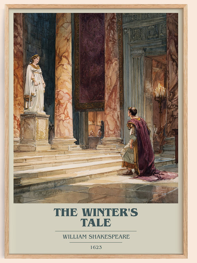 The Winter's Tale Book Cover Poster by William Shakespeare