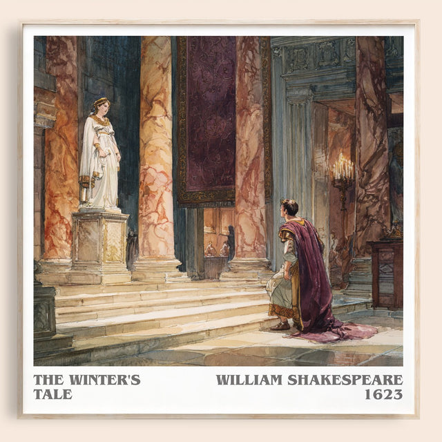 The Winter's Tale Literary Art Print by William Shakespeare