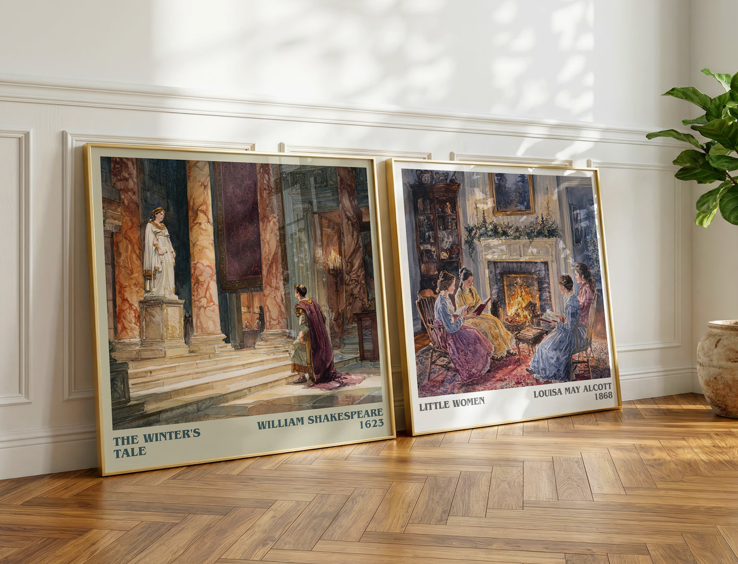 The Winter's Tale book poster packaging – museum-quality print rolled in protective tube