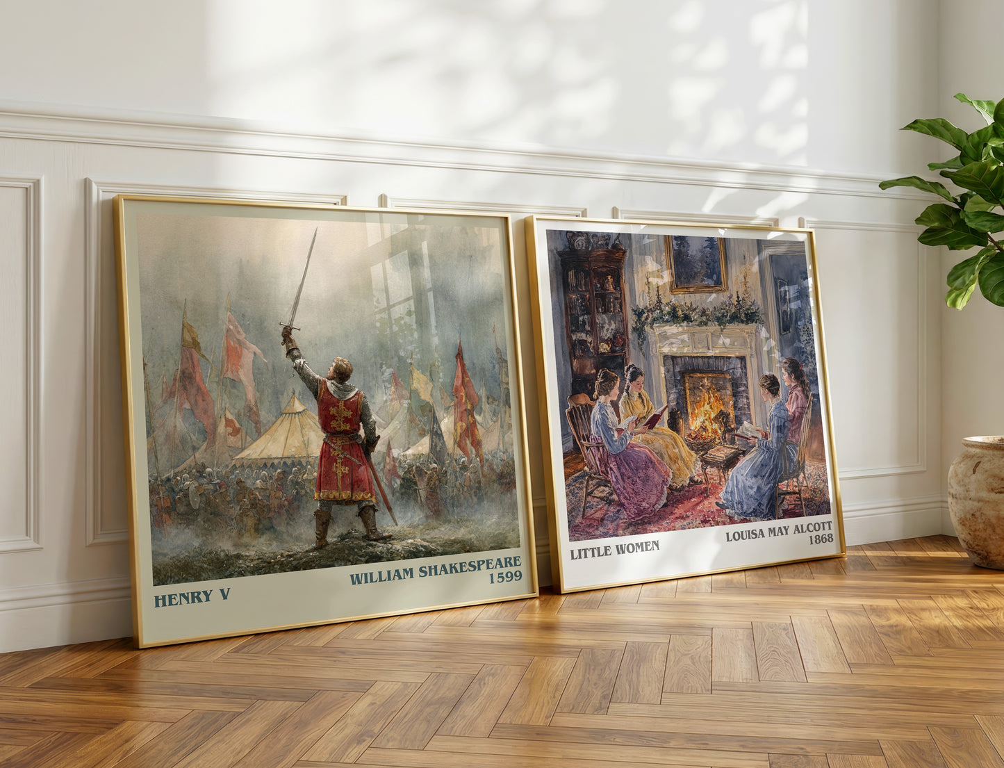 Henry V book poster packaging – museum-quality print rolled in protective tube