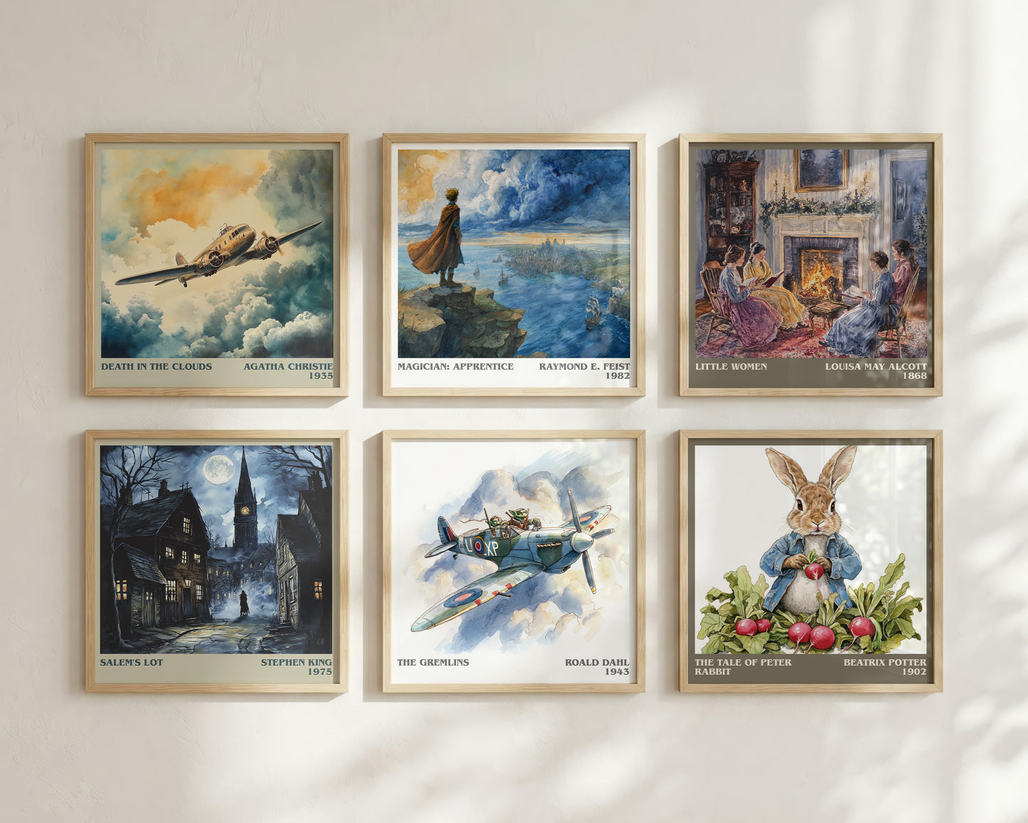 The Gremlins by Roald Dahl | Square Bookish Poster | Inspired Fan Art Print | Free Delivery