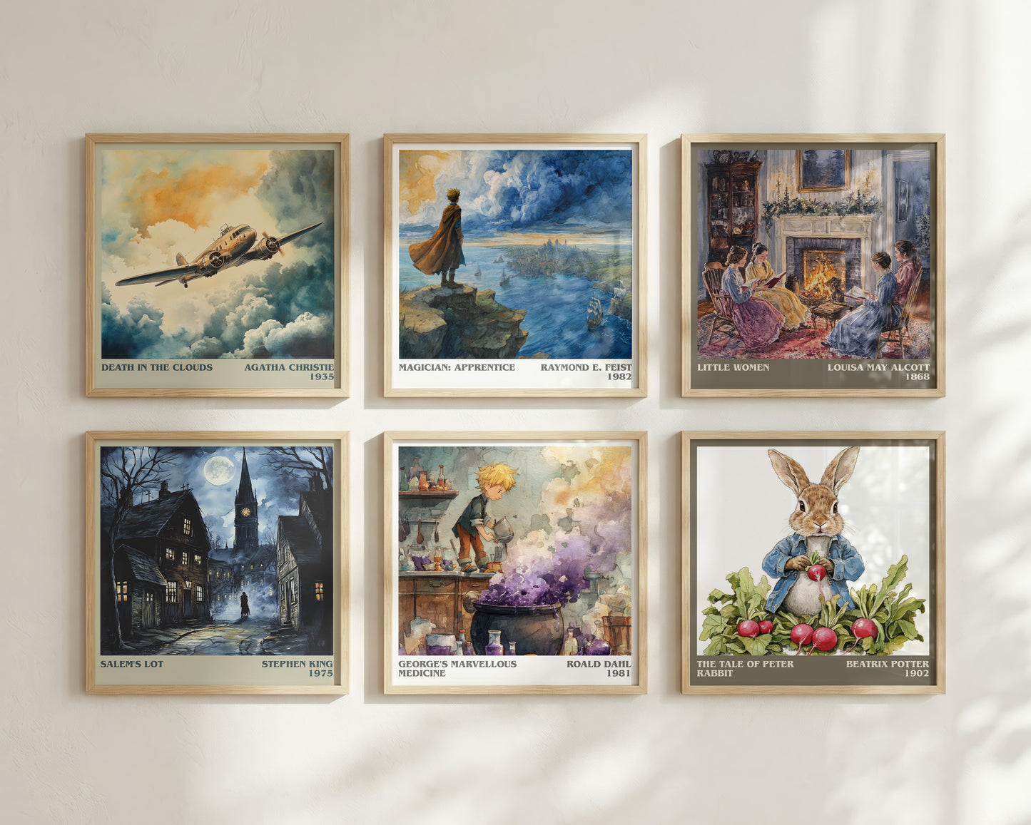 George's Marvellous Medicine by Roald Dahl | Square Bookish Poster | Inspired Fan Art Print | Free Delivery