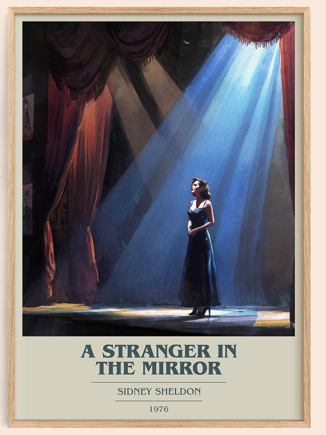 A Stranger in the Mirror Book Cover Poster by Sidney Sheldon