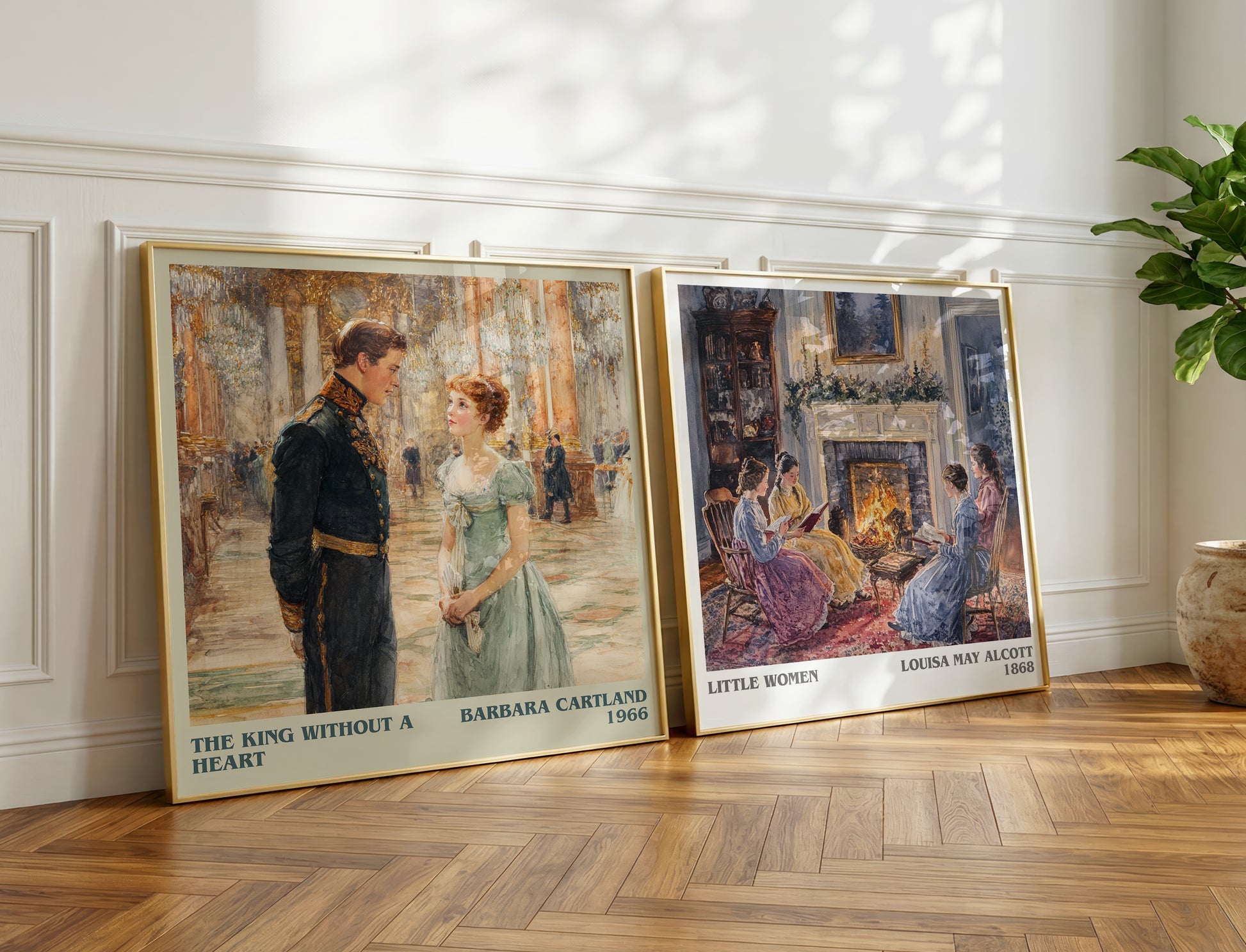 The King Without A heart book poster packaging – museum-quality print rolled in protective tube