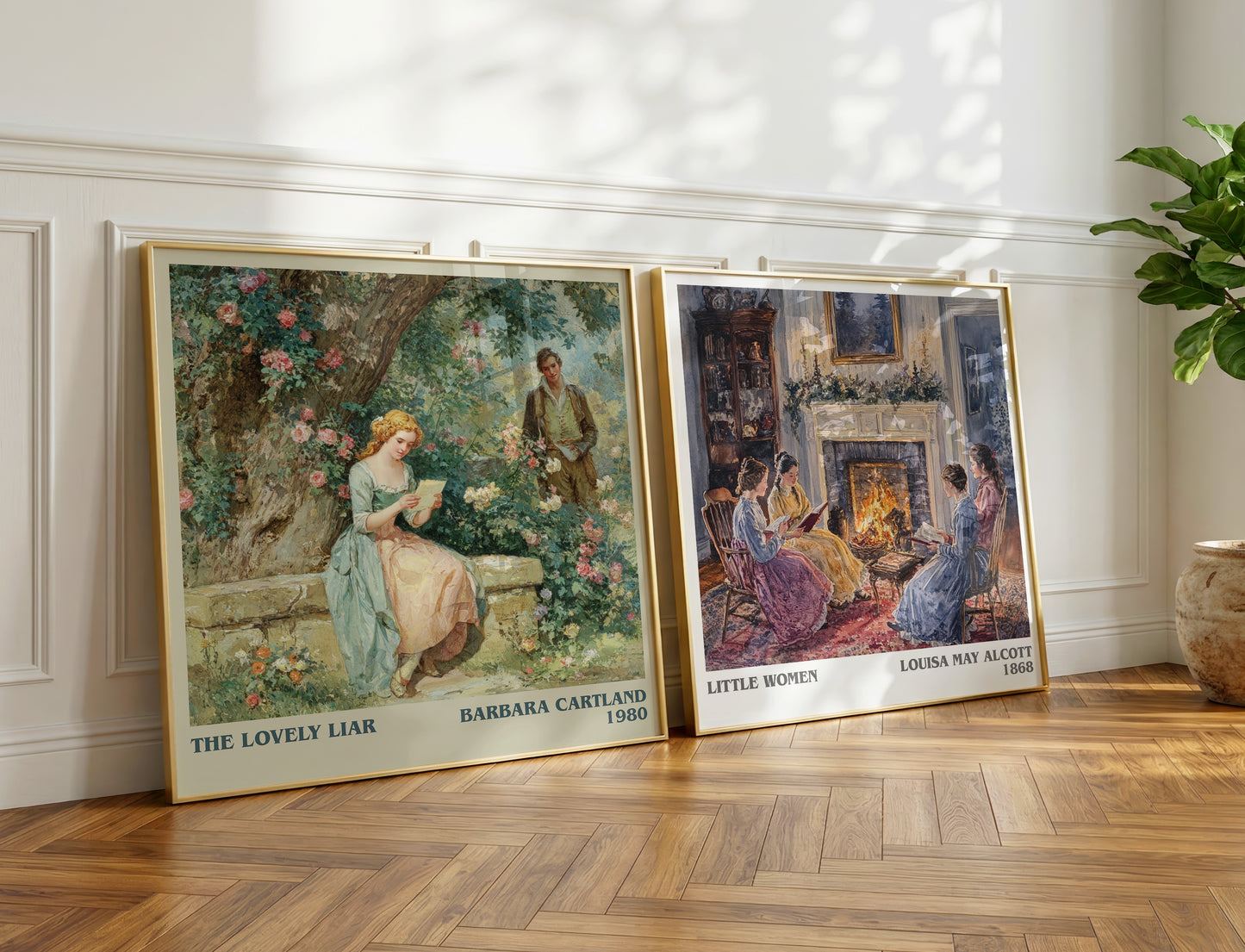 The Lovely Liar book poster packaging – museum-quality print rolled in protective tube