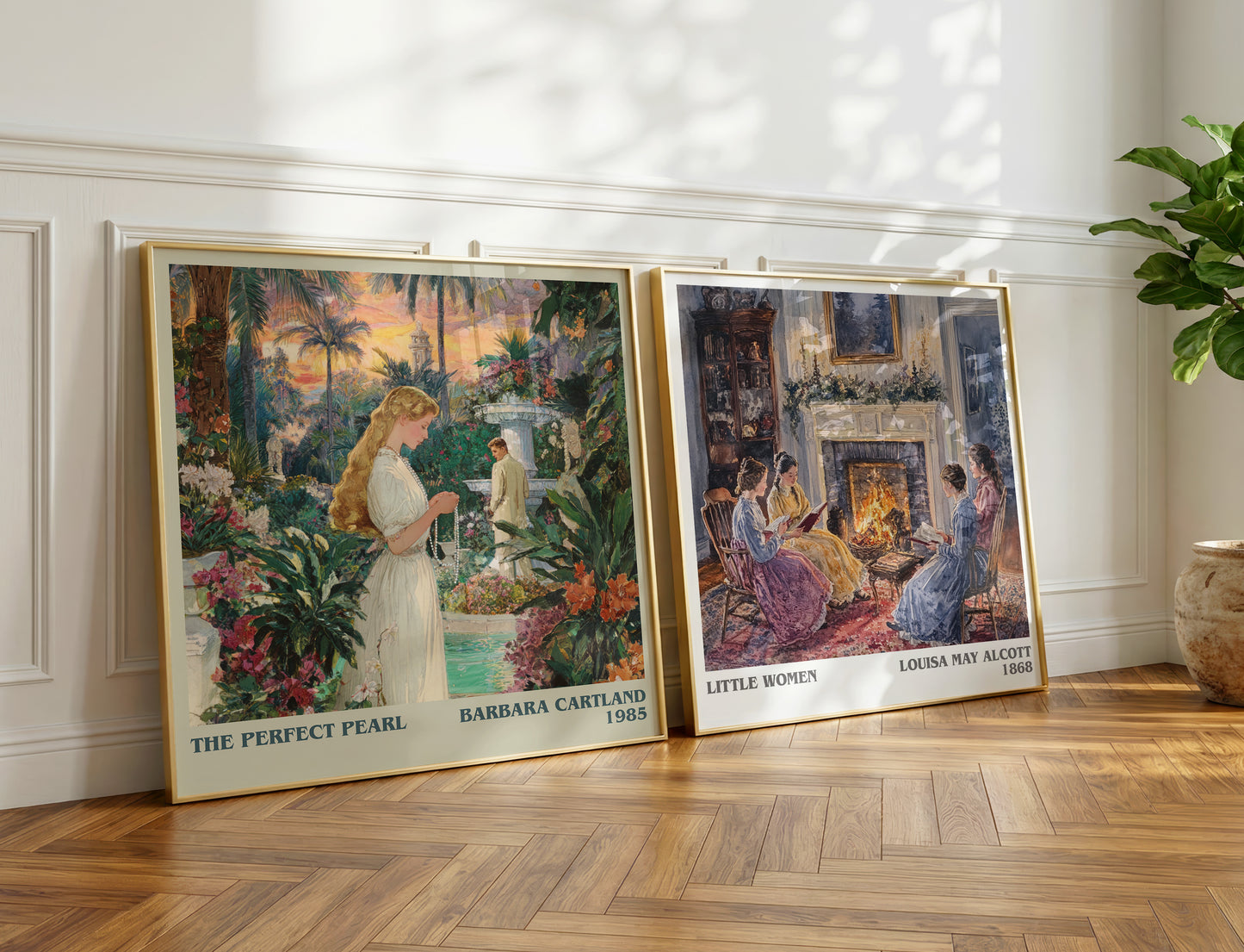 The Perfect Pearl book poster packaging – museum-quality print rolled in protective tube