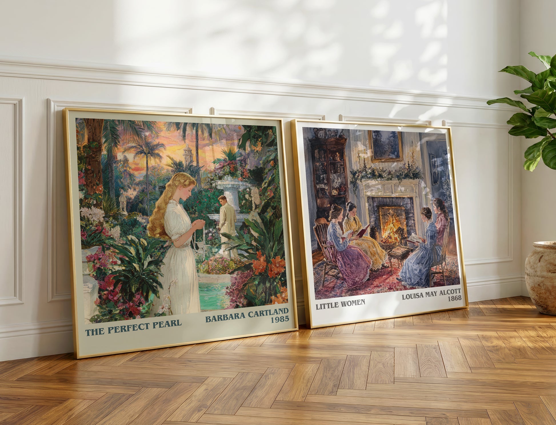 The Perfect Pearl book poster packaging – museum-quality print rolled in protective tube