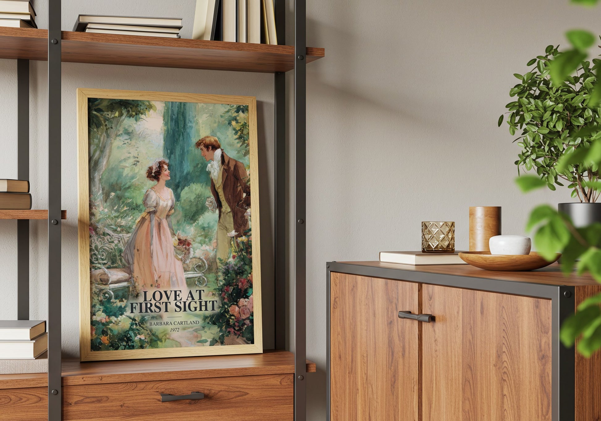 Love At First Sight book watercolour illustration paper finish options – matte satin gloss