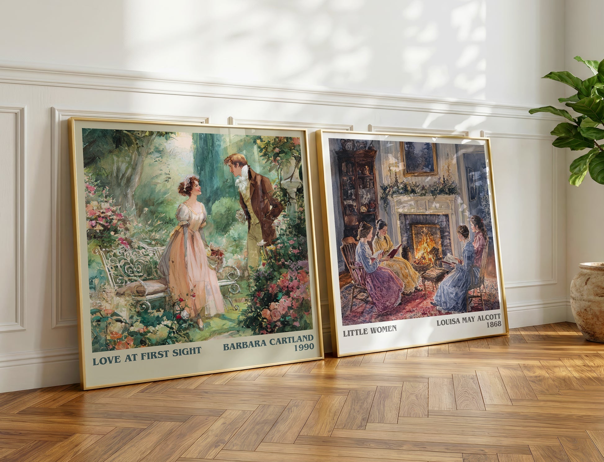 Love at First Sight book poster packaging – museum-quality print rolled in protective tube