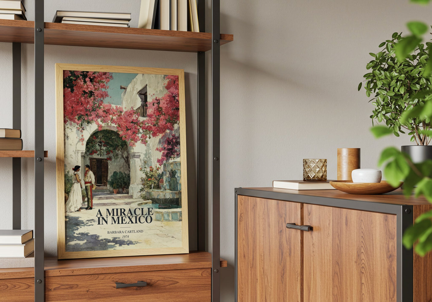 A Miracle In Mexico book watercolour illustration paper finish options – matte satin gloss