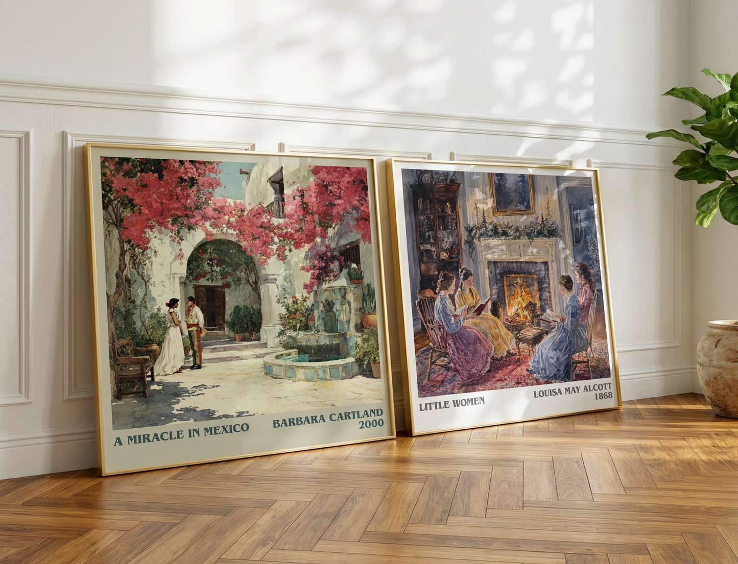 A Miracle in Mexico book poster packaging – museum-quality print rolled in protective tube