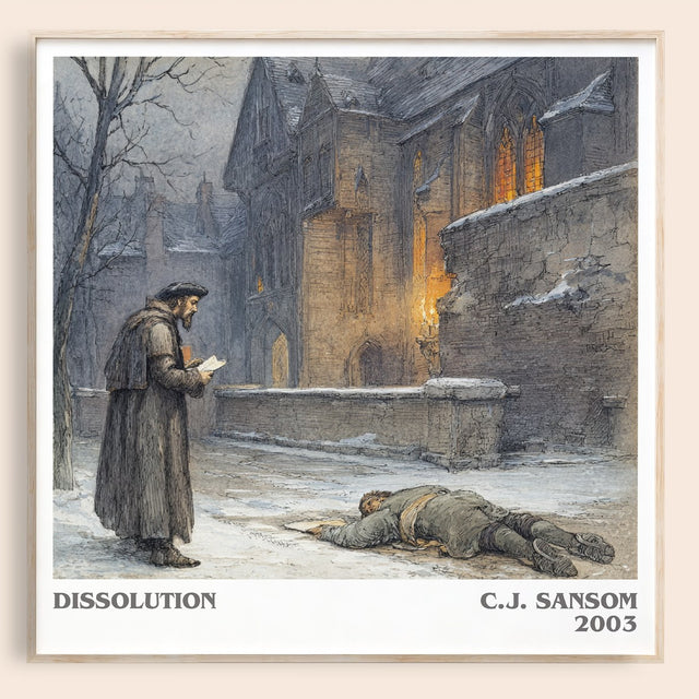 Dissolution Literary Art Print by C.J. Sansom