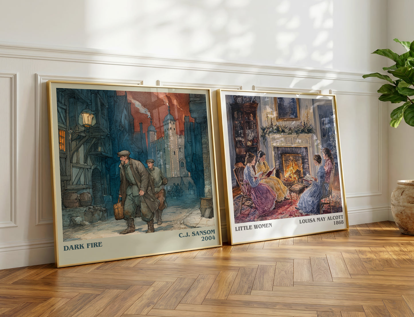 Dark Fire book poster packaging – museum-quality print rolled in protective tube