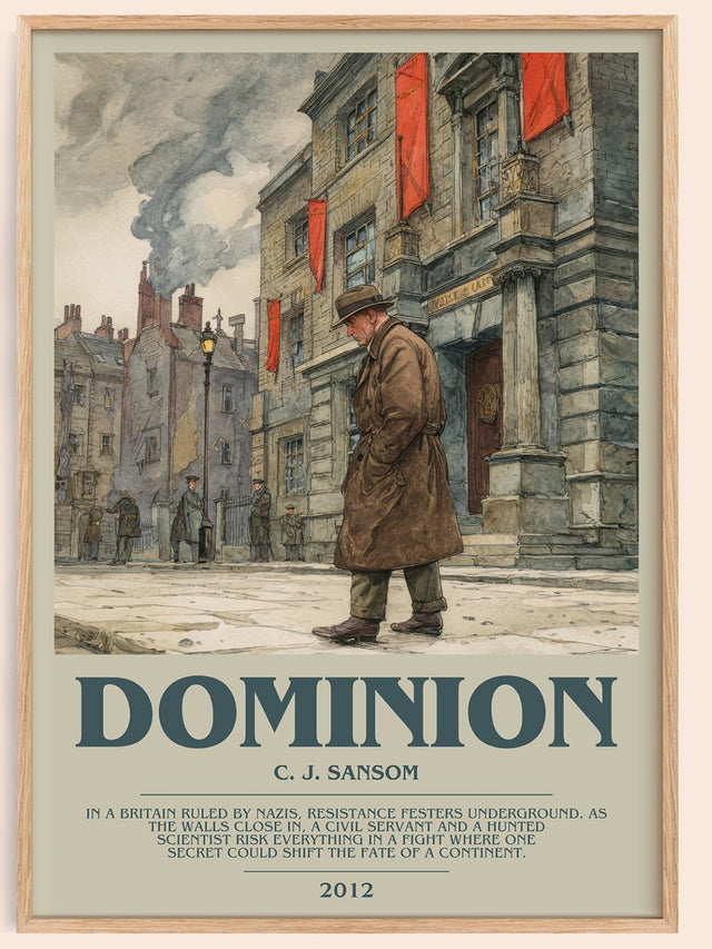 Dominion Bookish Wall Art by C. J. Sansom