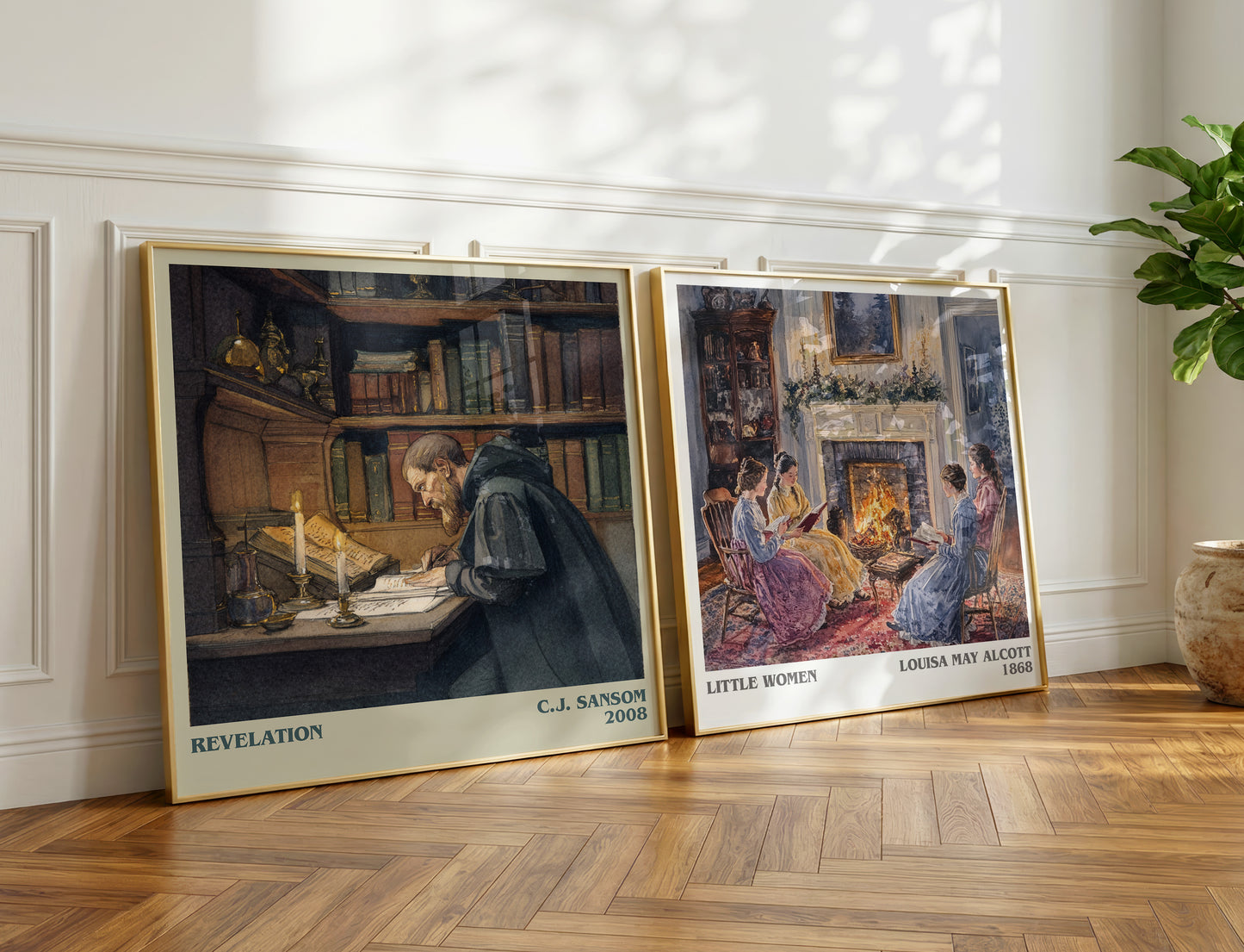 Revelation book poster packaging – museum-quality print rolled in protective tube