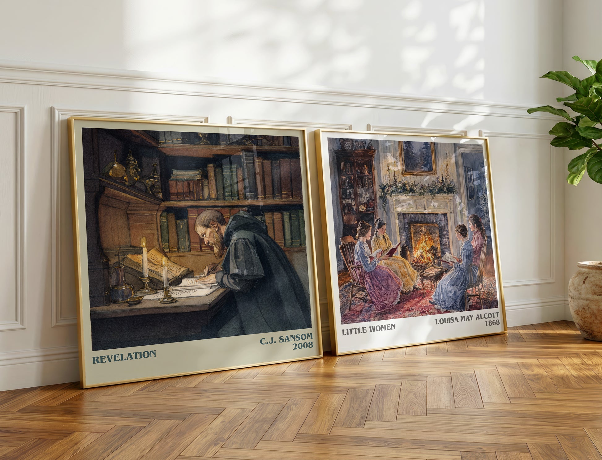 Revelation book poster packaging – museum-quality print rolled in protective tube