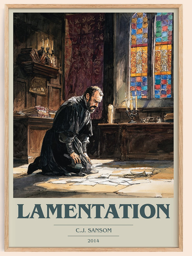 Lamentation Book Cover Poster by C.J. Sansom