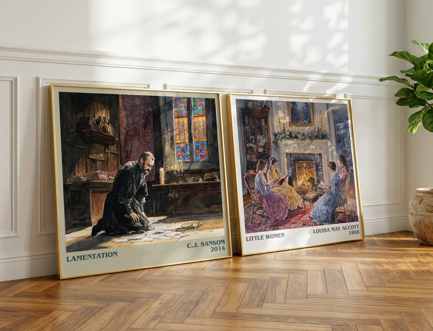 Lamentation book poster packaging – museum-quality print rolled in protective tube