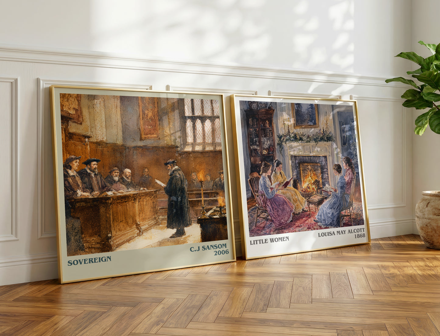 Sovereign book poster packaging – museum-quality print rolled in protective tube