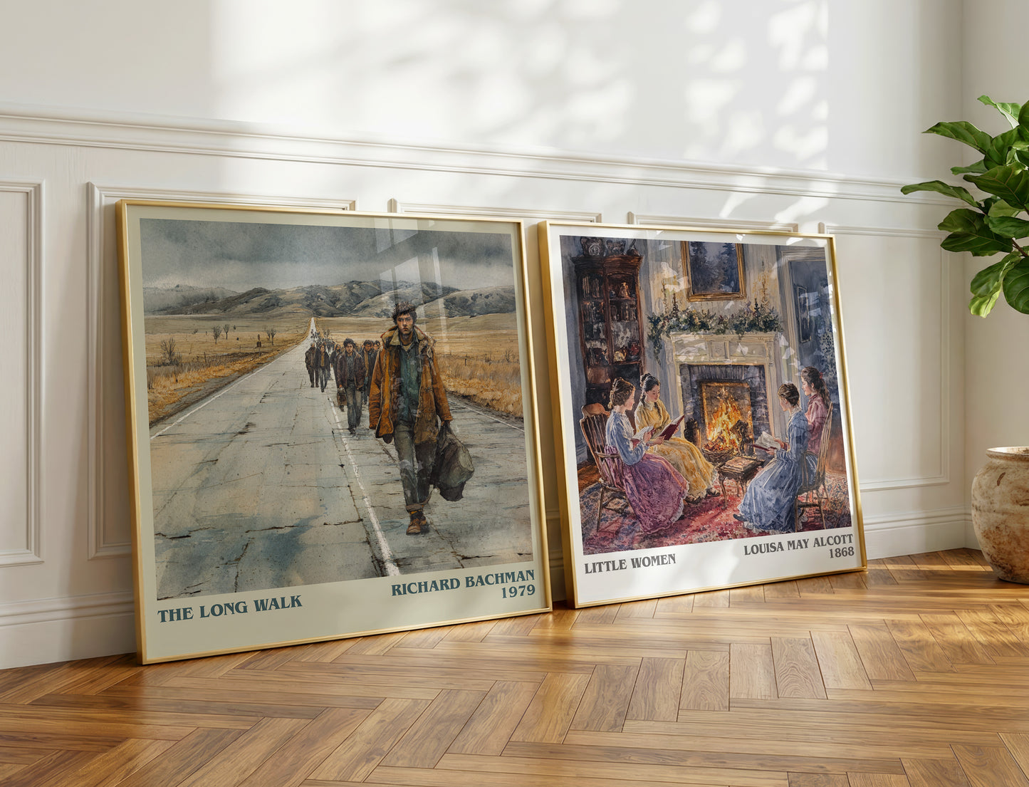 The Long Walk book poster packaging – museum-quality print rolled in protective tube