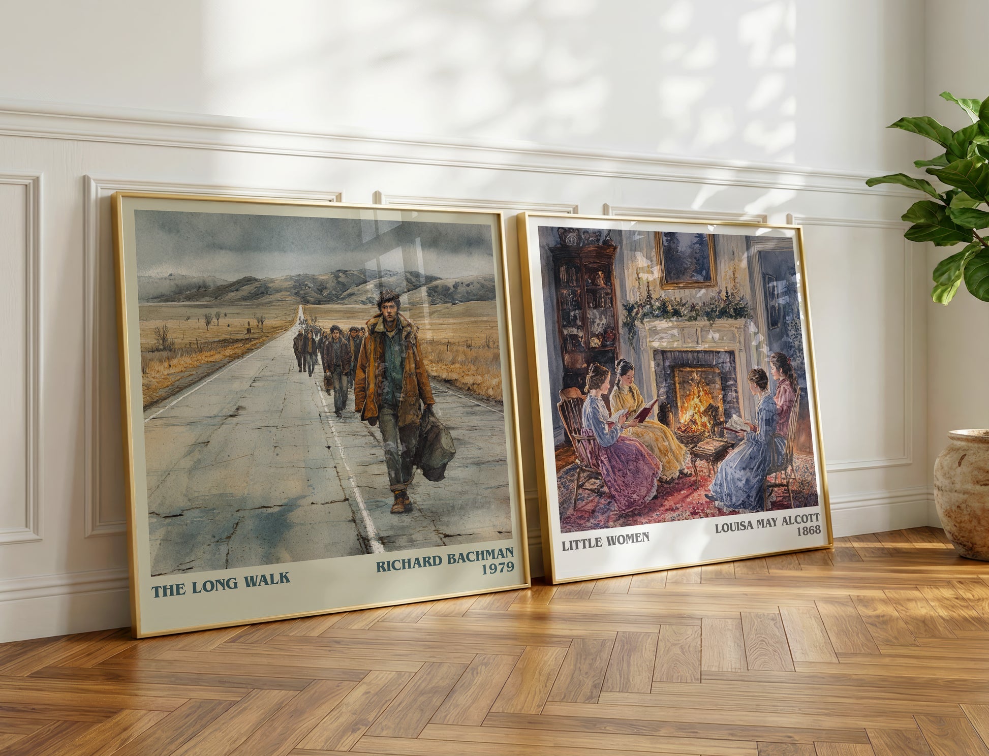 The Long Walk book poster packaging – museum-quality print rolled in protective tube