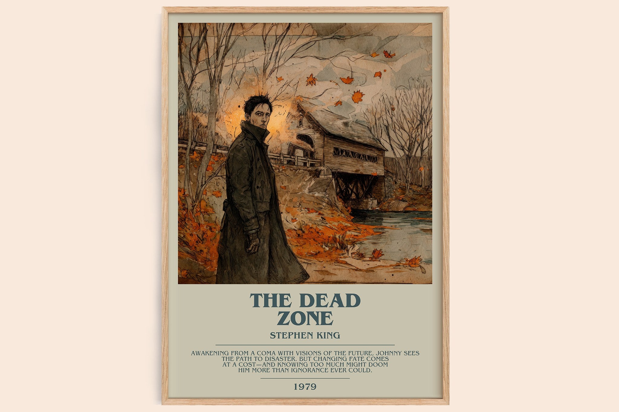 The Dead Zone Bookish Wall Art by Stephen King