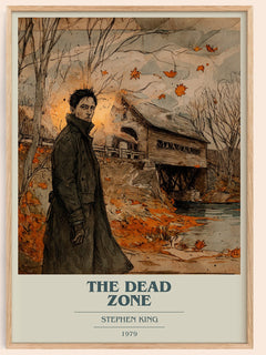 The Dead Zone Book Cover Poster by Stephen King