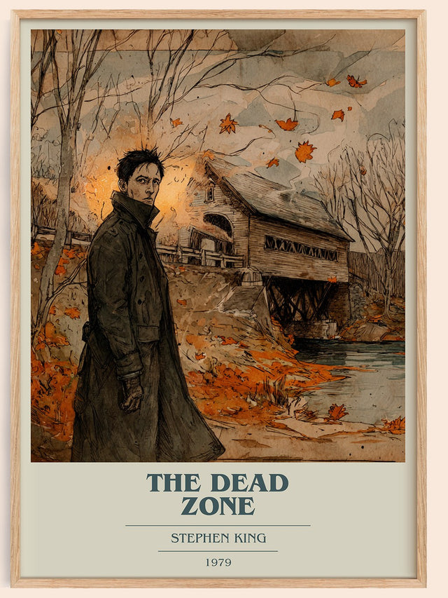 The Dead Zone Book Cover Poster by Stephen King