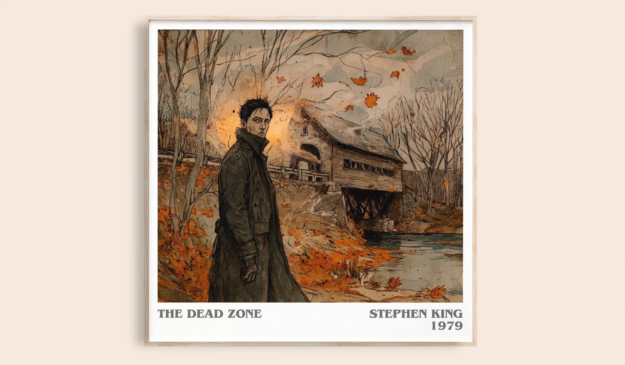 The Dead Zone Literary Art Print by Stephen King