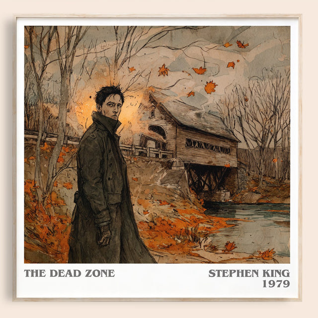 The Dead Zone Literary Art Print by Stephen King