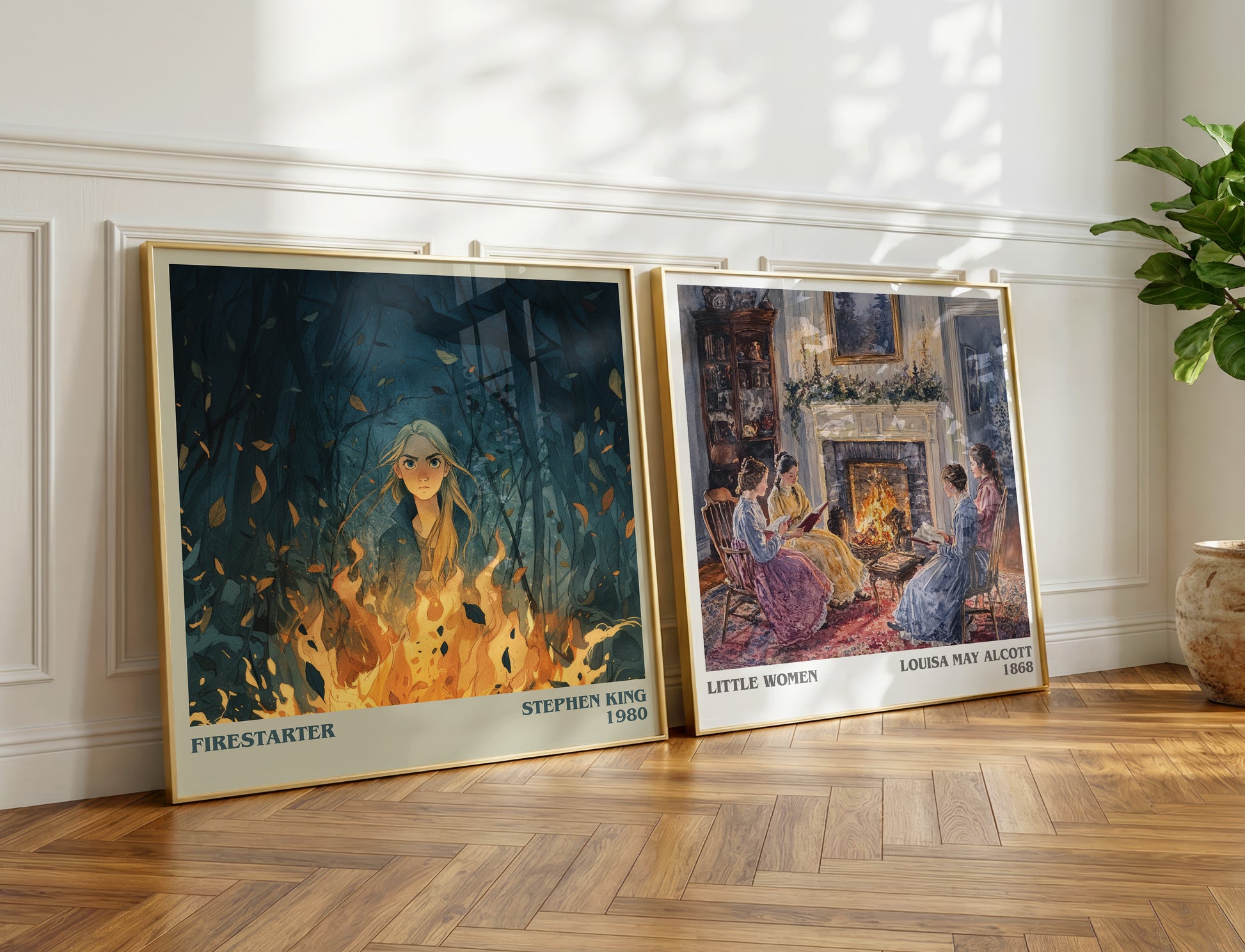 Firestarter book poster packaging – museum-quality print rolled in protective tube