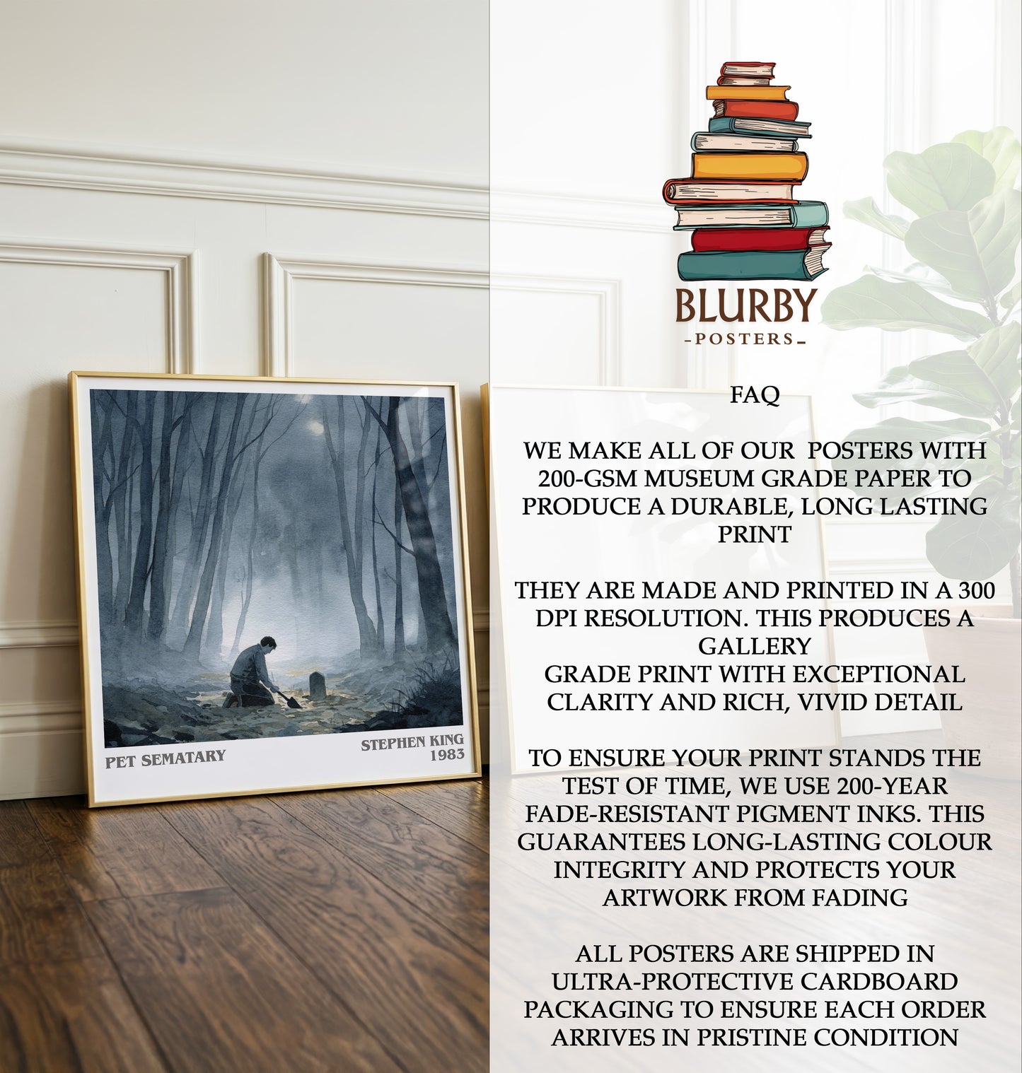 Pet Sematary Literary Art Print by Stephen King