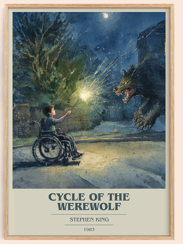 Cycle of the Werewolf Book Cover Poster by Stephen King