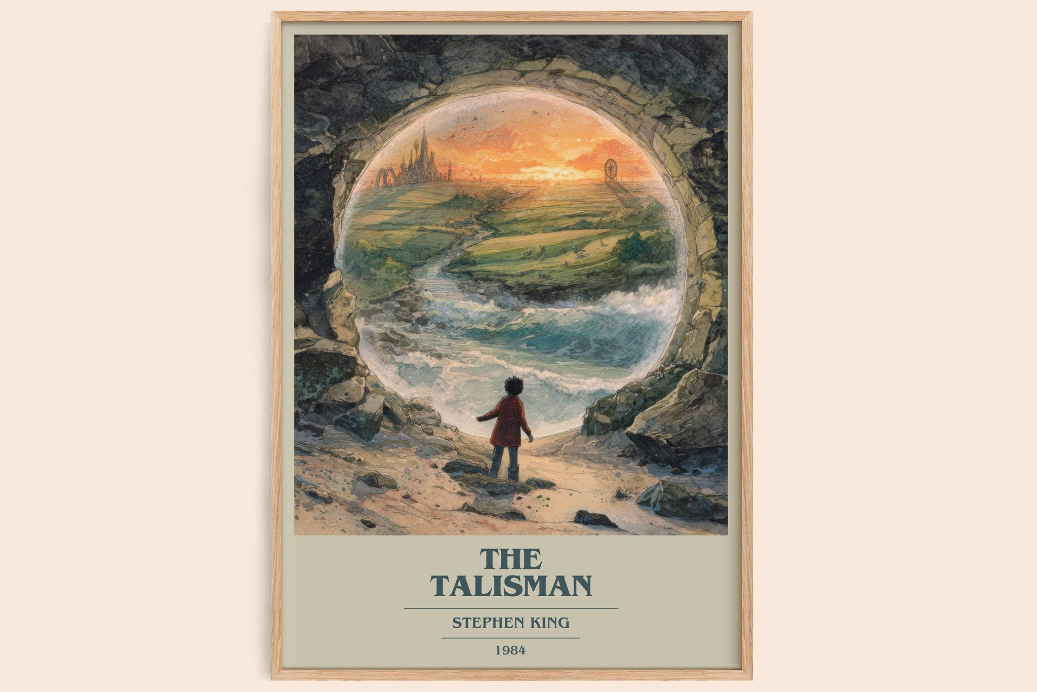 The Talisman Book Cover Poster by Stephen King