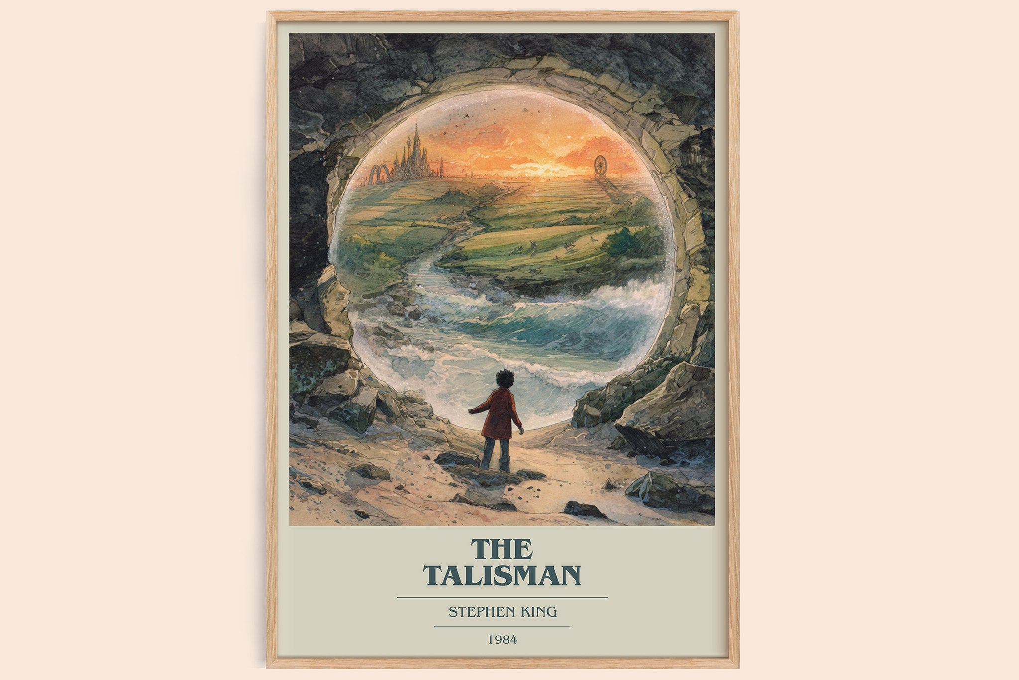 The Talisman Book Cover Poster by Stephen King