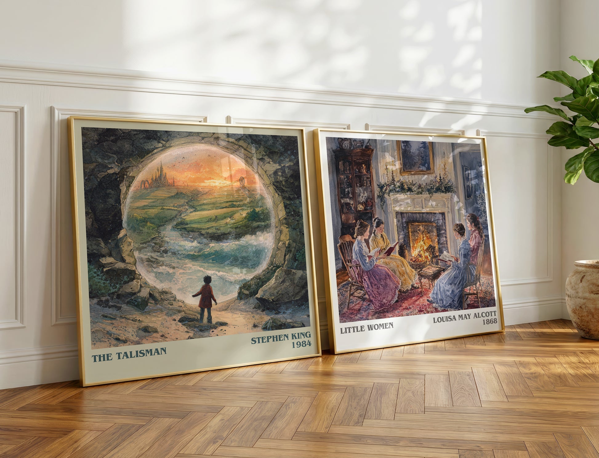 The Talisman book poster packaging – museum-quality print rolled in protective tube