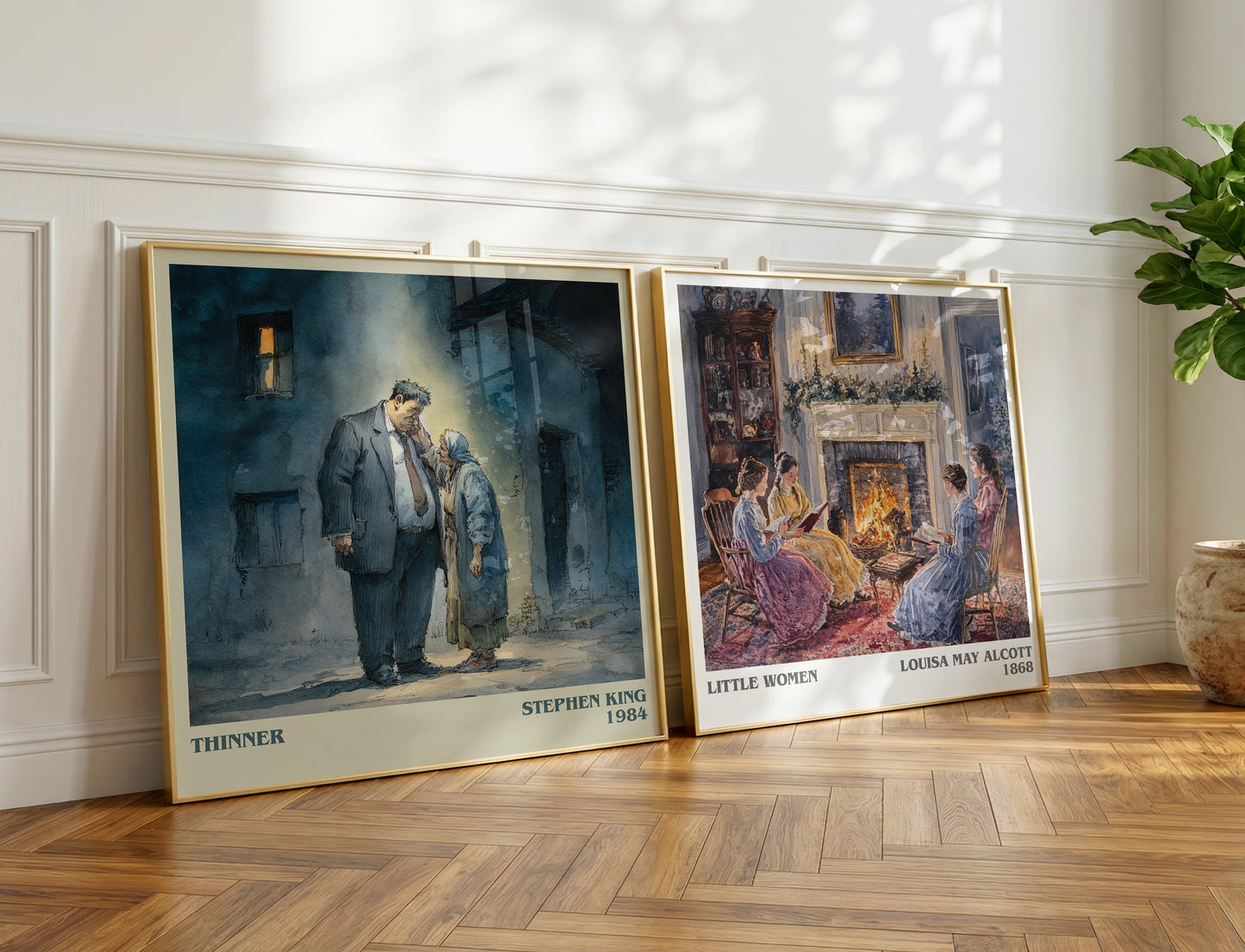 Thinner book poster packaging – museum-quality print rolled in protective tube