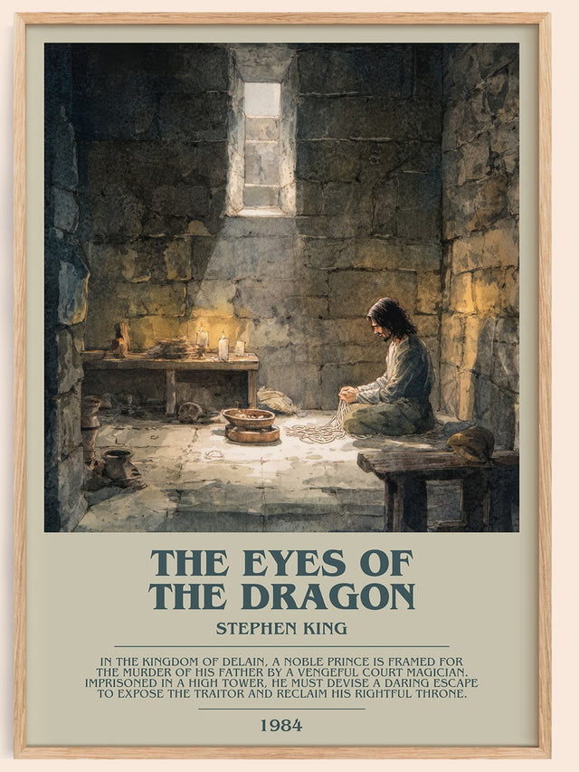 The Eyes Of The Dragon Bookish Wall Art by Stephen King